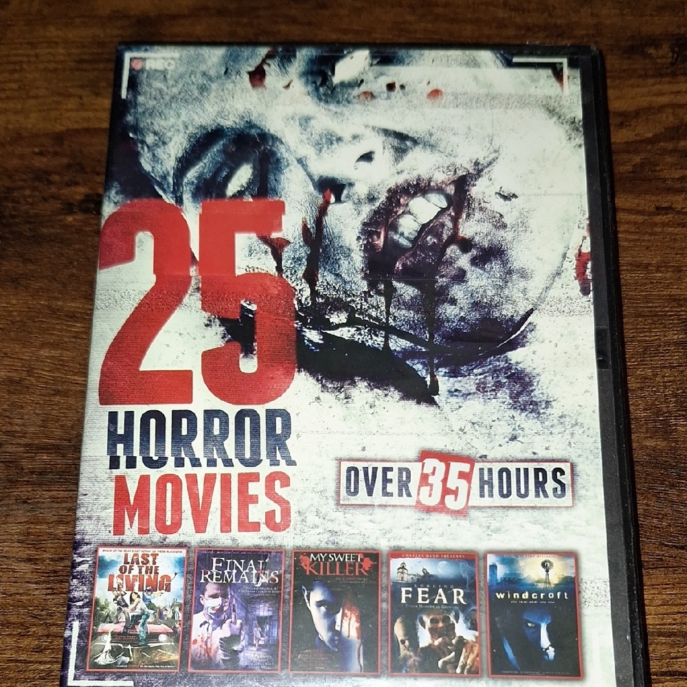 25 Horror Movies DVD Collection